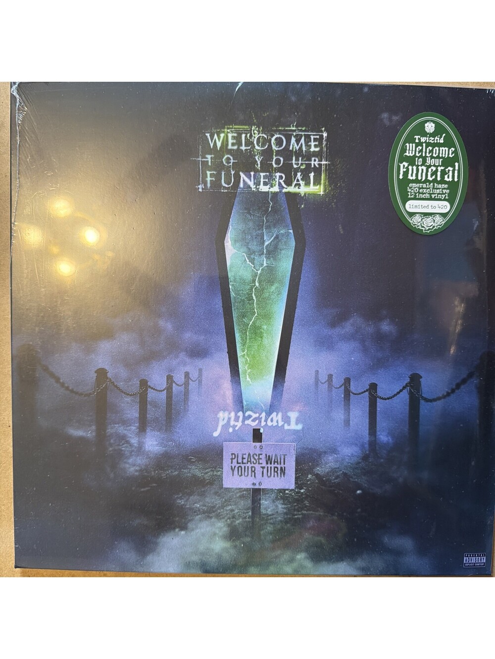 TWIZTID Welcome To Your Funeral 12" Vinyl Limited 420 New Sealed Emerald Haze